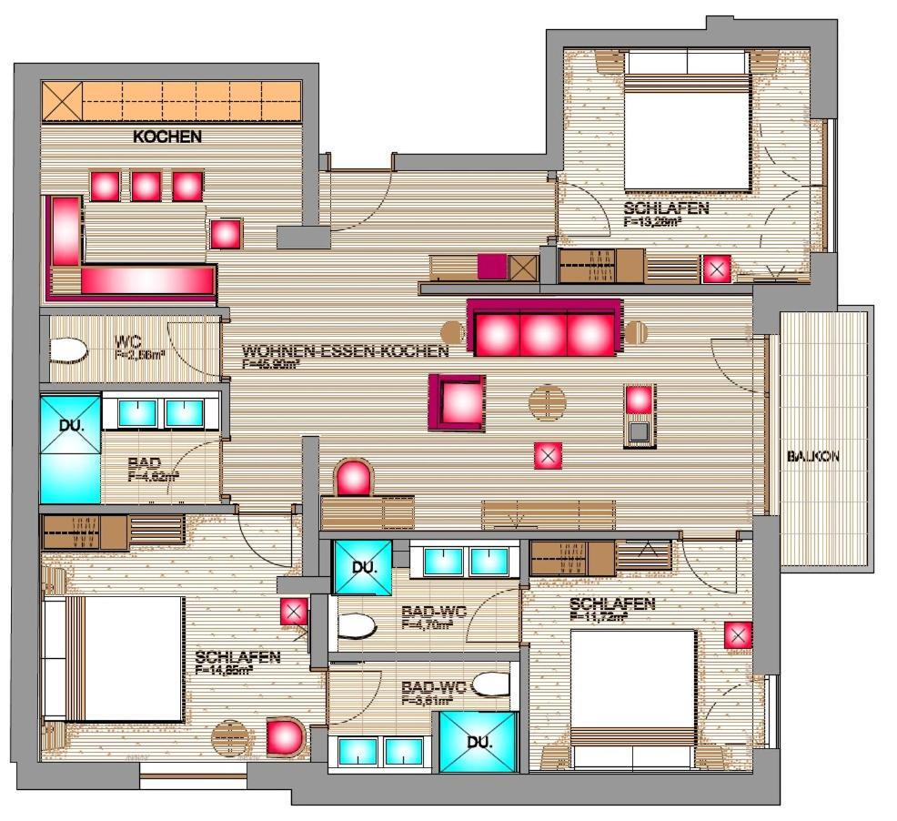 Hotel Alpenland 오베르타우에른 외부 사진