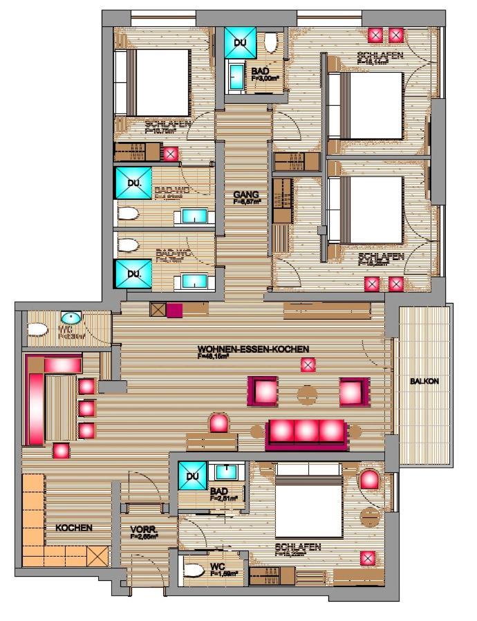 Hotel Alpenland 오베르타우에른 외부 사진
